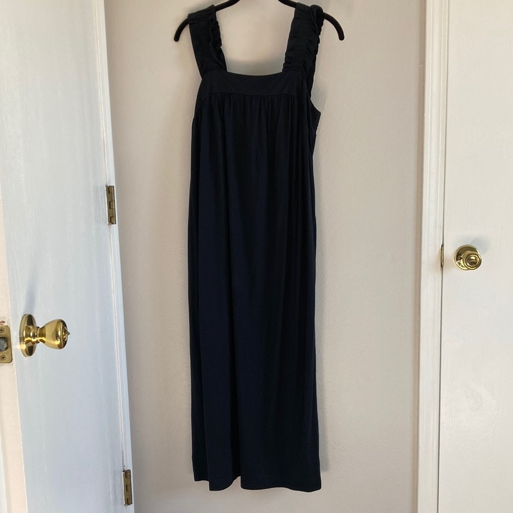 Women’s A New Day Black Ruffle Sleeve Dress Size Small